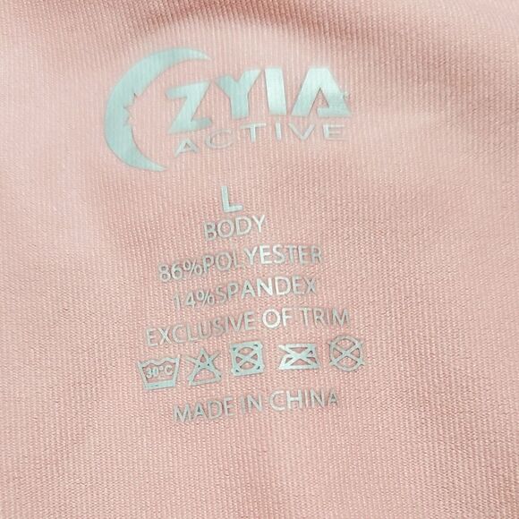 Zyia Pink Sports Bra - Picture 3 of 3